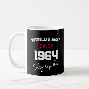 Världens bästa sedan varje år Grattis på födelseda Kaffemugg