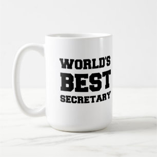 VÄRLDENS BÄSTA SEKRETERARE KAFFEMUGG