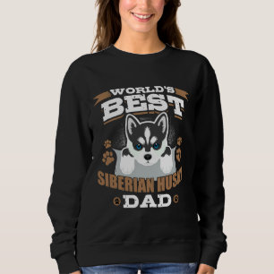 Världens bästa Siberian husky Pappa Hundägare T Shirt