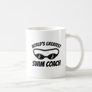 Världens bästa simtränare kaffemugg present