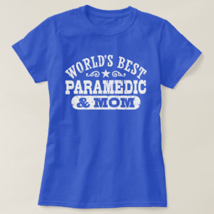 Världens bästa Sjukvårdare och Mamma Tee Shirt