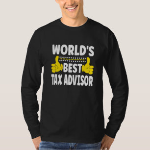 Världens bästa skatte rådgivare Jobbtitel Yrke Ska T Shirt
