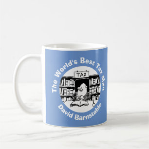 Världens bästa skatteman för att anpassa sig kaffemugg