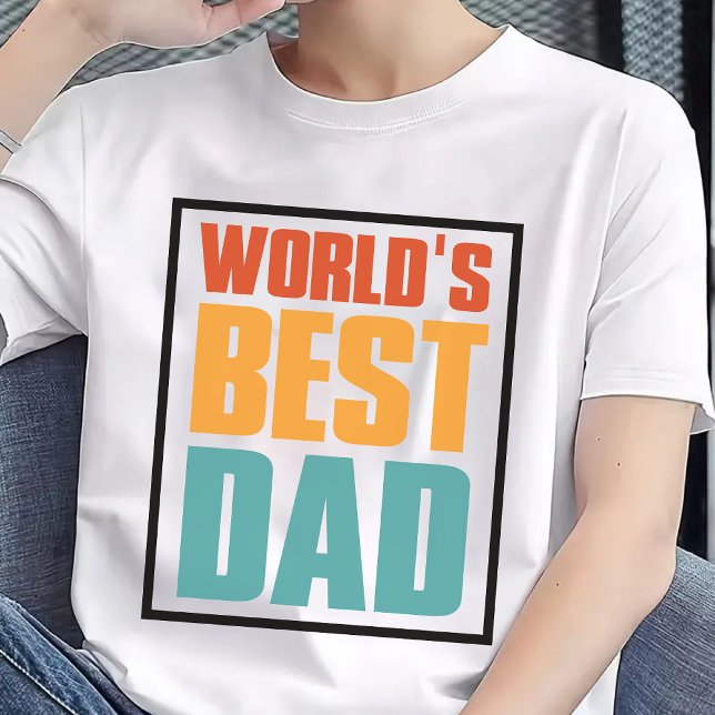 Världens bästa skikt i Pappa - Far Dag-gåva till h T Shirt (world's best dad shirt, fathers day shirt, birthday gift for dad, gift for him, dad christmas gift,)