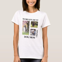 Världens bästa skräddarsydda Mamma-Hund-utmärkelse T Shirt