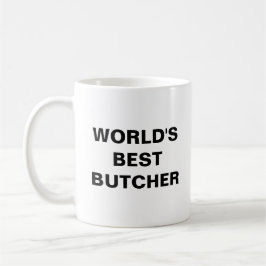 Världens bästa slaktare kaffemugg