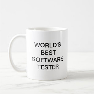 Världens bästa Software Tester Kaffemugg