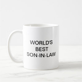 Världens bästa son i juridik kaffemugg