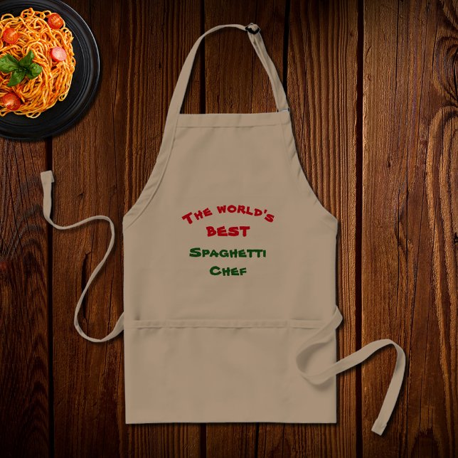 Världens bästa Spaghetti Chef Förkläde (Skapare uppladdad)