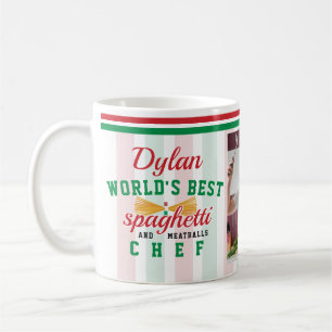 Världens Bästa Spaghetti & Köttbullar Rolig Italie Kaffemugg