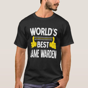 Världens bästa spel för varmare jobbtitel Yrkesspe T Shirt