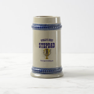 Världens bästa STEPDAD nr 1 TROPHY AWARD Gift MUGG