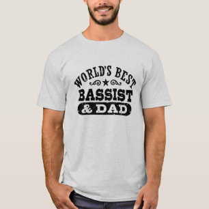 Världens bästa stöd och Pappa T Shirt