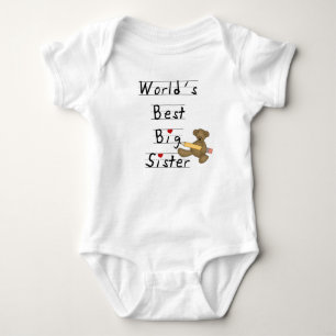 Världens bästa stora syster t-shirt