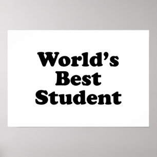 Världens bästa Student Poster
