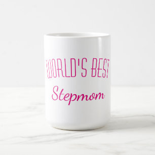 Världens bästa styvmamma magisk mugg