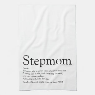 Världens bästa styvmamma någonsin, definition av s kökshandduk