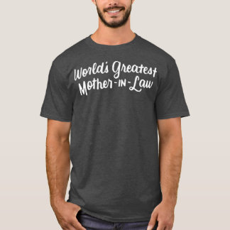 Världens bästa Svärmor-stift för familjegift T Shirt