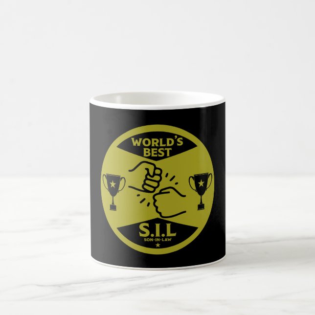 Världens bästa svärson kaffemugg (Center)