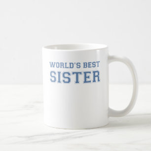 Världens bästa syster kaffemugg