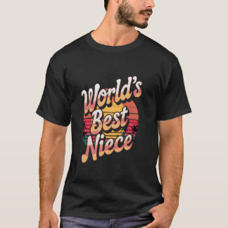 Världens bästa systerdotter t shirt