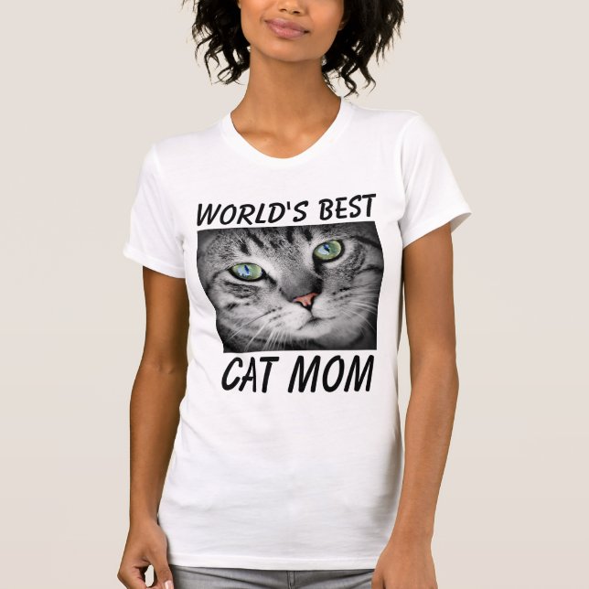 Världens bästa T-shirts med Kat Mamma (Framsida)