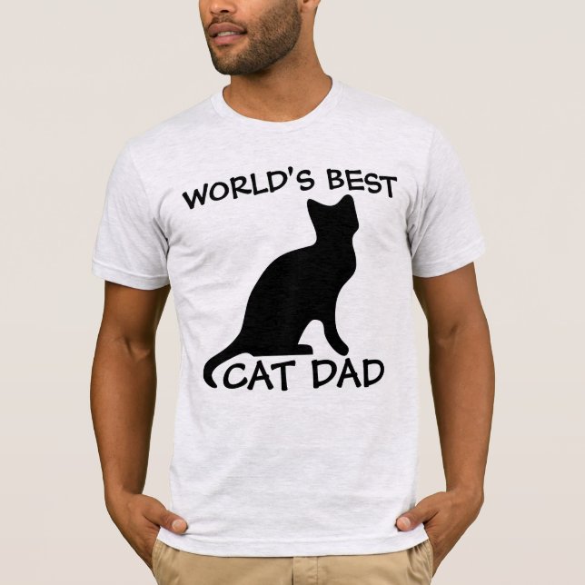 Världens bästa T-shirts med Kat Pappa (Framsida)