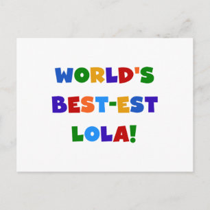 Världens bästa T-shirts och presenter av Lola Vykort