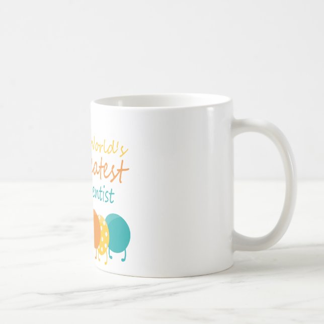 Världens bästa tandläkare kaffemugg (Höger)