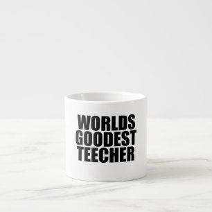 Världens bästa teecher espressomugg