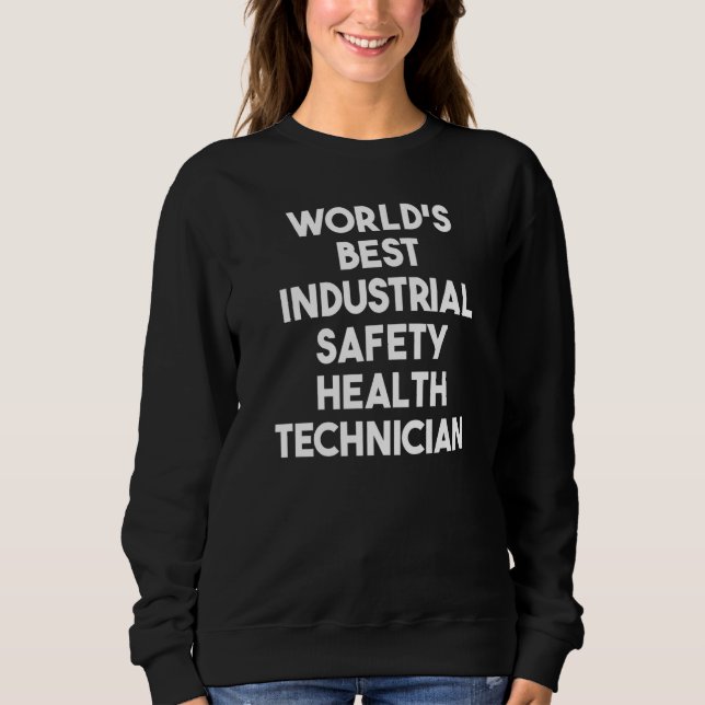 Världens bästa tekniker för industriell säkerhet o t shirt (Framsida)