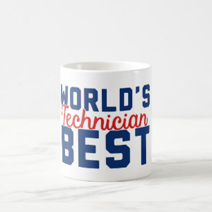 Världens bästa tekniker kaffemugg