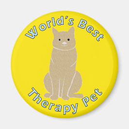 Världens bästa terapidjur magnet