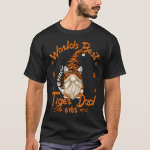 Världens bästa tiger-Pappa-djurens utskrift av nom T Shirt