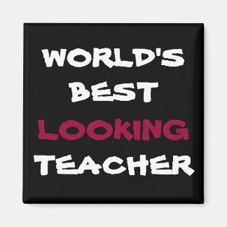 VÄRLDENS BÄSTA TITTAR, TEACHER, kylmagnet Magnet