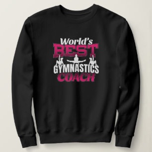 Världens bästa tjejers gymnastiktränare t shirt