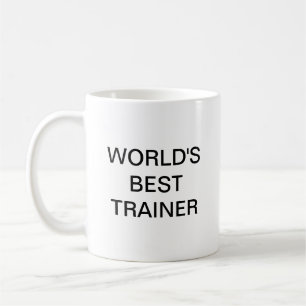 Världens bästa tränare - Kaffe Mugg