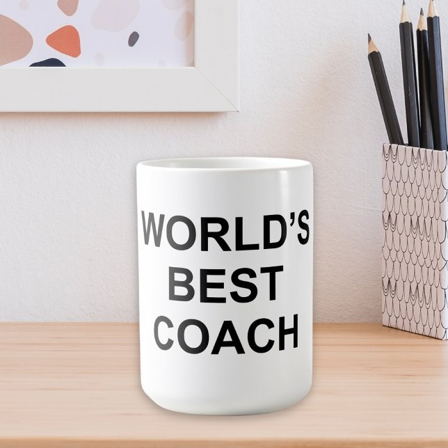 Världens bästa tränare kaffemugg (Skapare uppladdad)