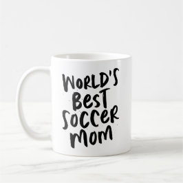 Världens bästa trendig för fotboll i coolan i mamm kaffemugg