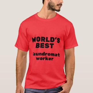Världens bästa tvättarbetare t shirt