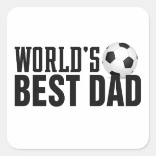 Världens bästa typikon i Pappa   Sticker Fyrkantigt Klistermärke