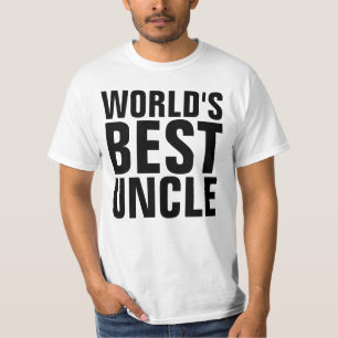 VÄRLDENS BÄSTA UNCLE T-shirts Tees