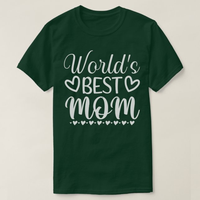Världens bästa Underbara Mamma-gåva för Mamma 1 T Shirt (Design framsida)
