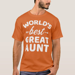 Världens bästa underbara moster t shirt