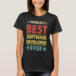 Världens bästa utvecklare av Software någonsin 1 T Shirt