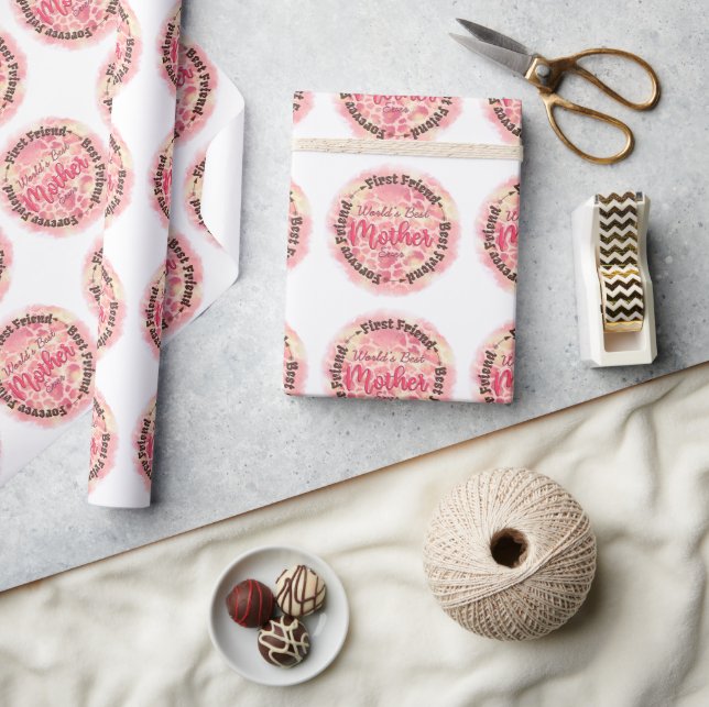 Världens bästa vän Mor någonsin, världens bästa vä Presentpapper (Hantverk)