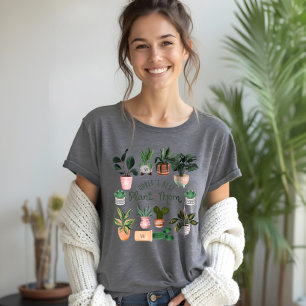 Världens bästa växt i Mamma, vattenfärgade kryddvä T Shirt