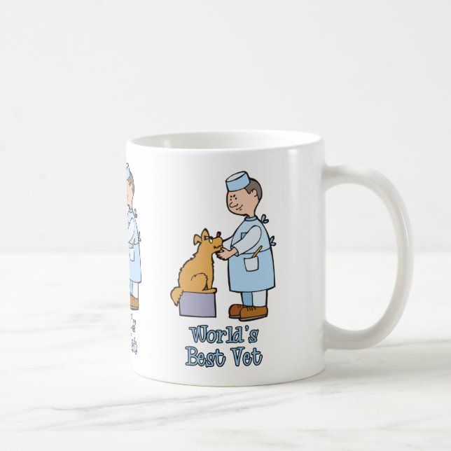 Världens bästa Vet Kaffemugg (Höger)