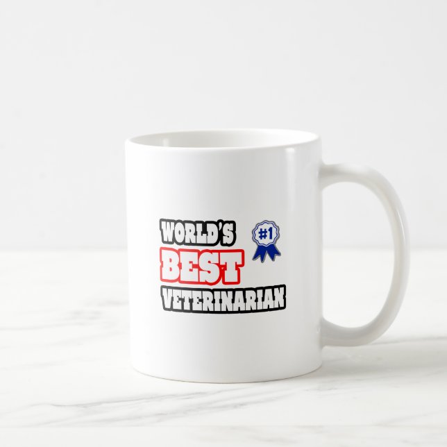 Världens bästa veterinär kaffemugg (Höger)