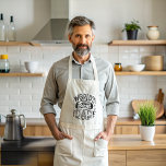 Världens bästa Vintage-typografi i Pappa Långt Förkläde<br><div class="desc">Fira din pappa i stil med den här öga-fångsten "Världens bästa Pappa" Apron! Den här Apron har en djärv, vintage-inspirerad svartvit design och är perfekt för att visa upp sin superhjältestatus. Den lekfulla typografi som omges av vismiska snurrar och hjärtan skapar en roligt, men tidlöst ser ut som vilken pappa...</div>